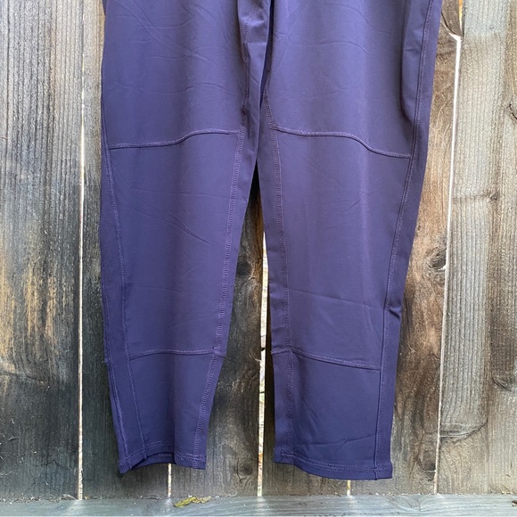 Women Kirkland Ladies Active Pants XL Stretch Wicking Pockets Purple - Picture 3 of 10
